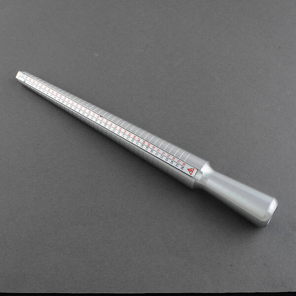 Hollow Aluminium Ring Size Sticks