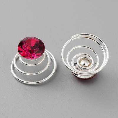 Fashion Iron Spirl Coils Hair Clip