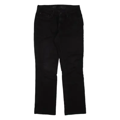 LEVI'S Womens Jeans Black Regular Straight W29 L28
