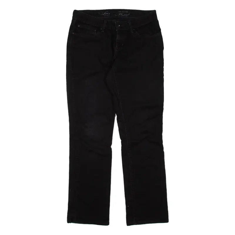 LEVI'S Womens Jeans Black Regular Straight W29 L28