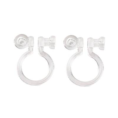 Silicone Clip-on Earring Findings