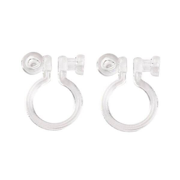 Silicone Clip-on Earring Findings