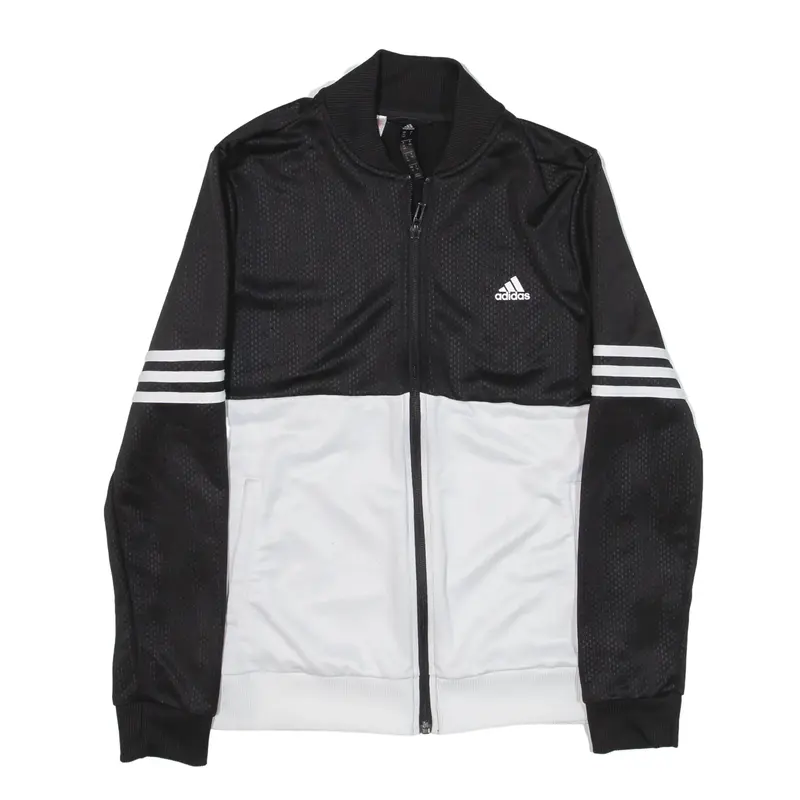 ADIDAS Track Jacket White Girls 13-14 Years