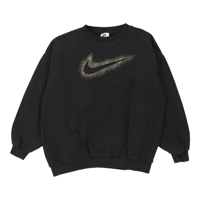 Age 14 Nike Sweatshirt - Large Black Cotton Blend