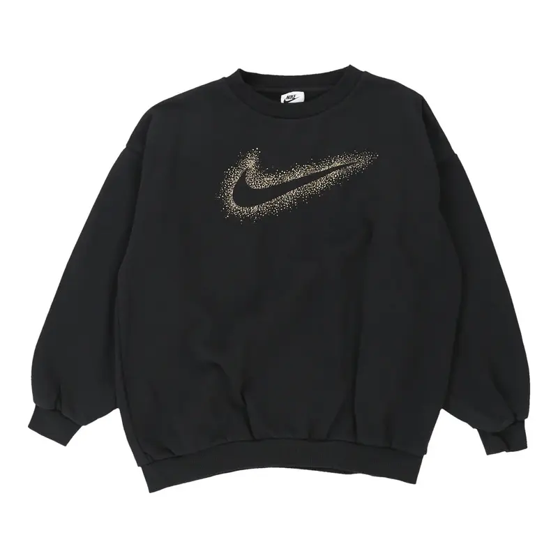 Age 14 Nike Sweatshirt - Large Black Cotton Blend