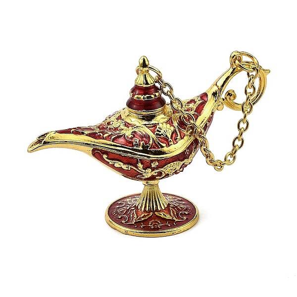 Alloy Enamel Tea Pot Home Display Decoration