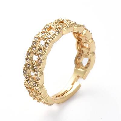 Adjustable Brass Finger Rings