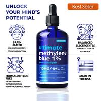 Thinbi Methylene Blue Advanced | Brain Boost, Mitochondrial Energy & Mood Support | 1% USP | 2 Month Supply | Laboratory-Test...