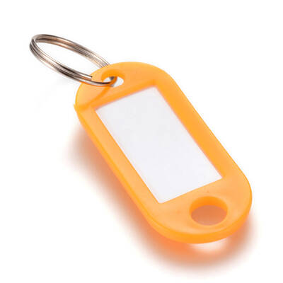 Plastic Badge Holders with Iron Rings