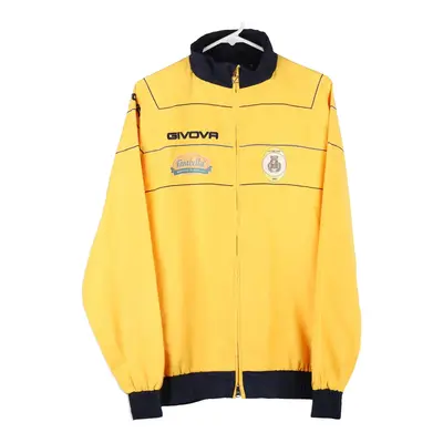 A.S.D Real Lama 2014 Givova Football Jacket - Large Yellow Polyester