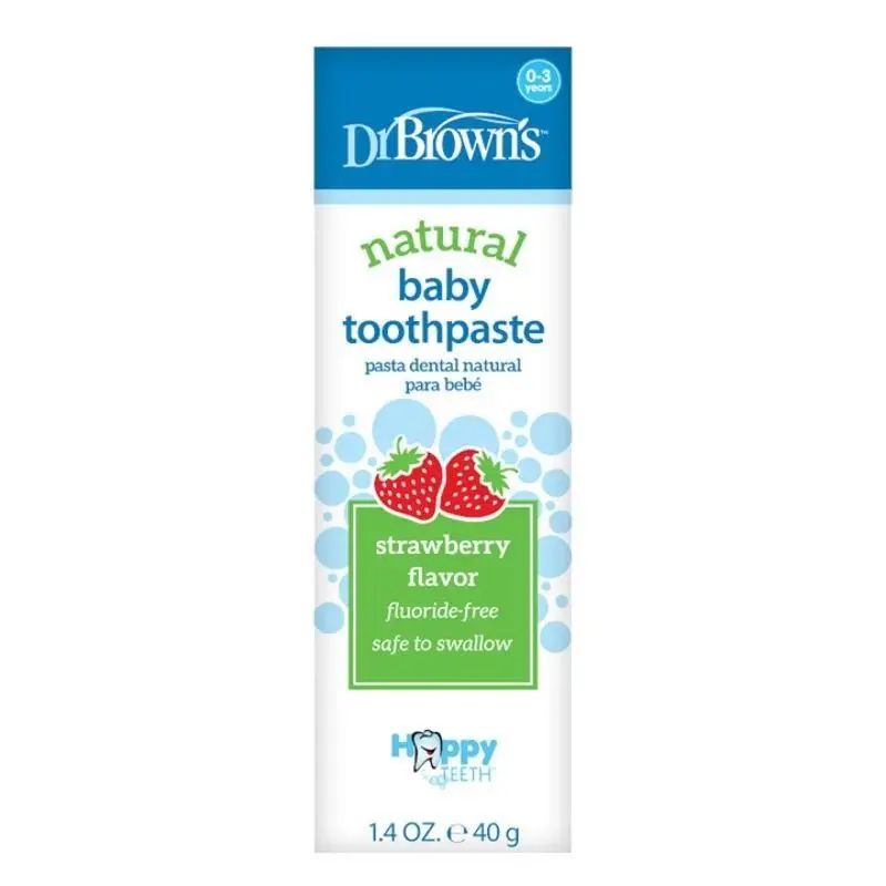 Dr.Brown's Strawberry Flavored Toothpaste 40g