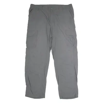 COLUMBIA Outdoor Cargo Mens Trousers Grey Regular Straight Nylon W40 L32