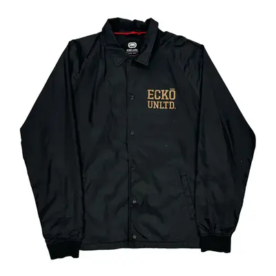 Ecko Unltd Graphic Jacket - XL Black Polyester | Size: x-large