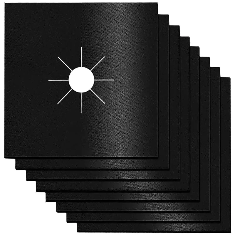 Stove Burner Covers, Gas Stove Burner Liners, Non-stick Reusable Gas Stove Top Covers for Kitchen, Gas Stove Protectors