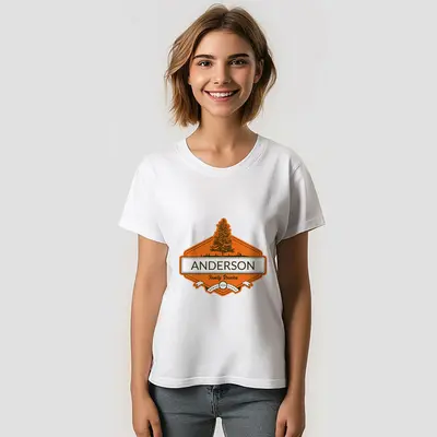 Custom Name Family Reunion Summer Pine T-Shirt