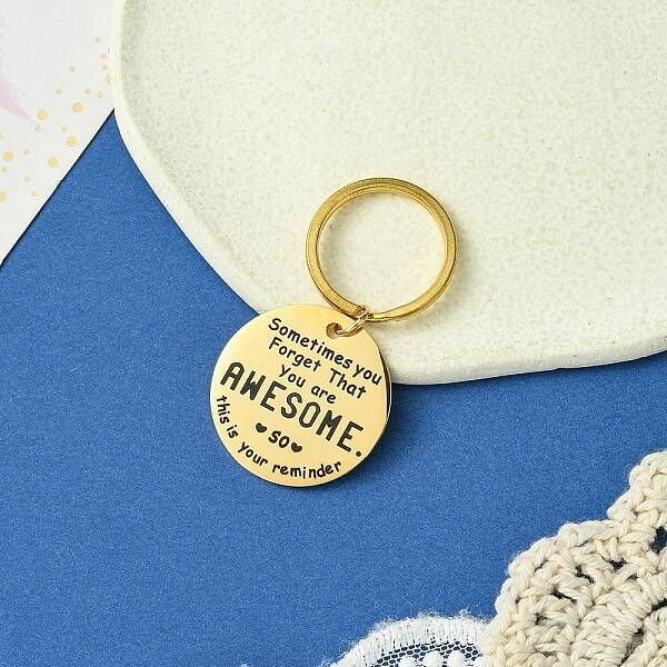 201 Stainless Steel Keychain