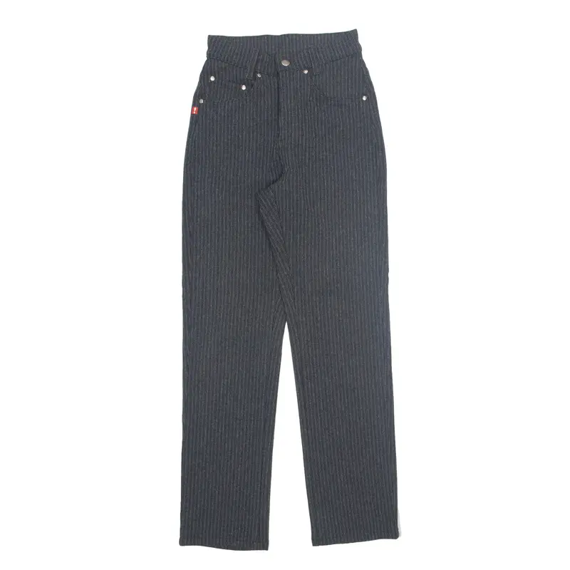 JOOP! JEANS Striped Stretch Trousers Black Regular Tapered Womens W24 L30