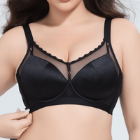 MKF new fashion comfortable women's bra, featuring innovative and stylish breathable mesh design, fully covered, lining, adju...