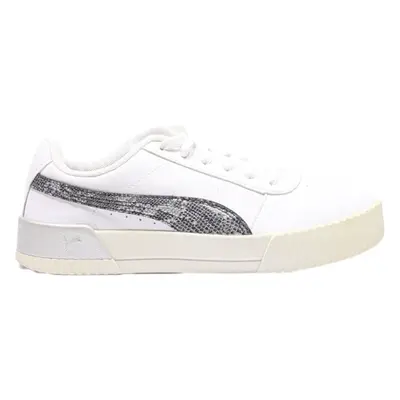 PUMA Carina 2021 Sneaker Trainers White Leather Womens UK 5.5