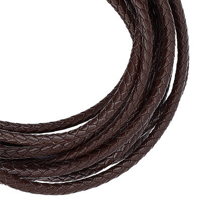 5M Braided Leather Cord