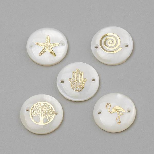 Freshwater Shell Links connectors