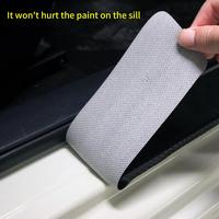 Universal Carbon Fiber Style Door Sill Guards - Heavy Duty Anti-Scratch for Trucks/SUVs/Sedans Dodge/Toyota/Audi/Jeep/BMW/GMC...