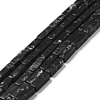 Synthetic Imperial Jasper Bead Strands