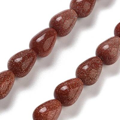 Synthetic Goldstone Beads Strands