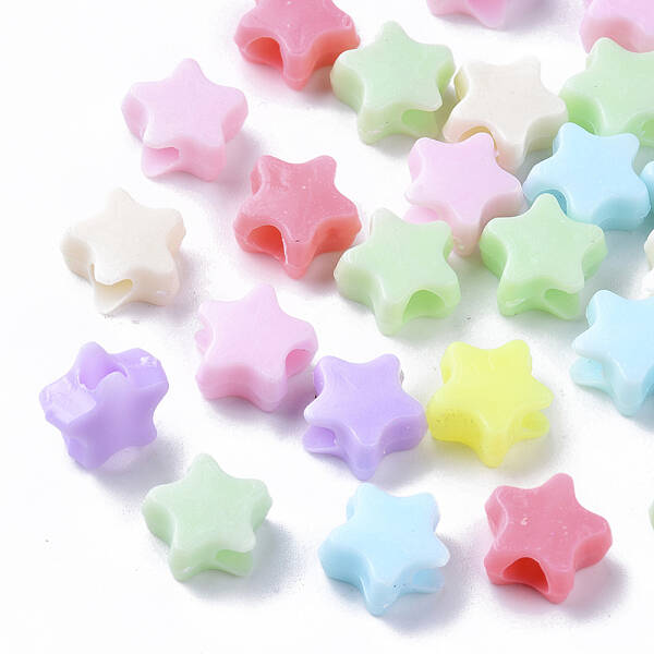 Opaque Polystyrene Plastic Beads