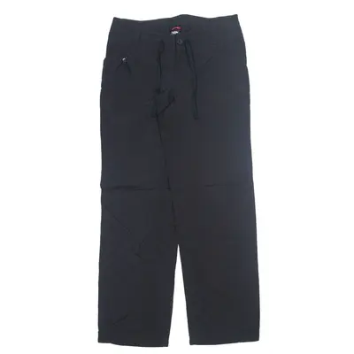 THE MOUNTAIN Outdoor Womens Trousers Black Regular Straight W32 L32