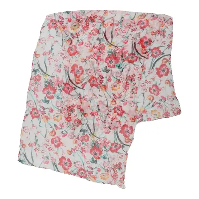 Unbranded Floral Scarf - No Size Pink Polyester