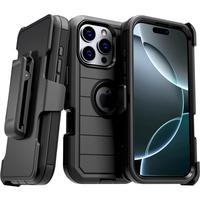 For Apple iPhone 16 Pro (2024) Defender Series Case Cover Durable