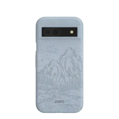 Powder Blue Rockies Google Pixel 8a Case