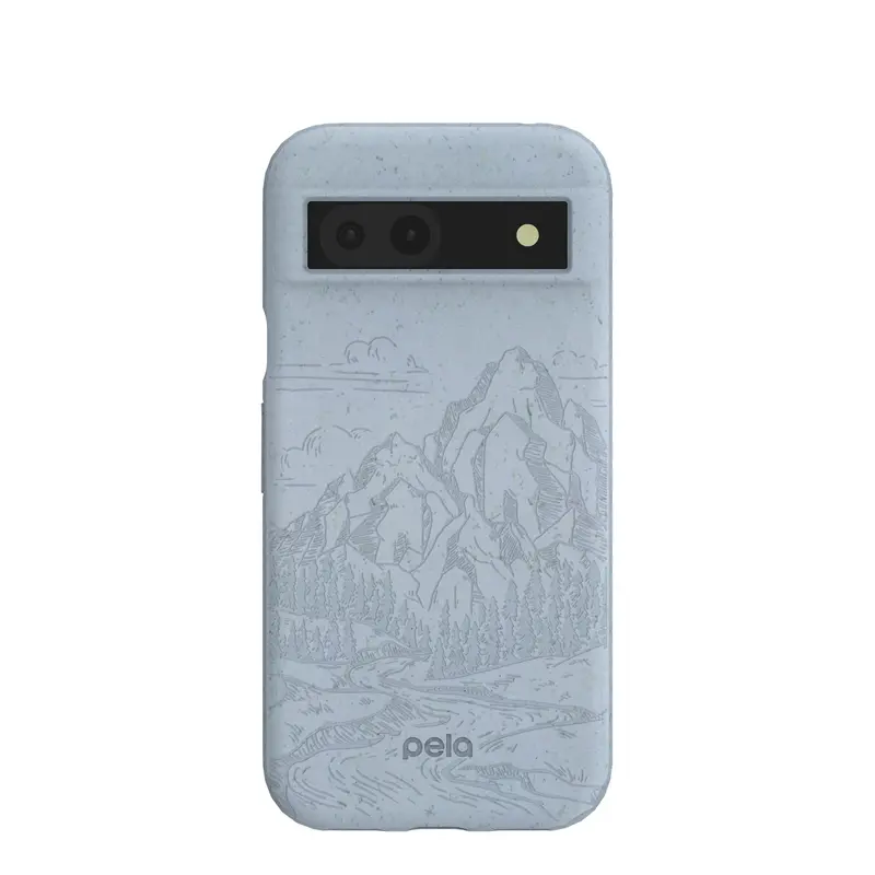 Powder Blue Rockies Google Pixel 8a Case