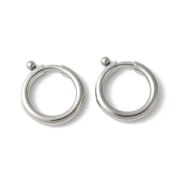 316 Surgical Stainless Steel Spring Gate Rings