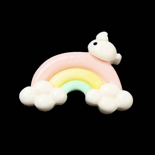 Cartoon Opaque Resin Cabochons