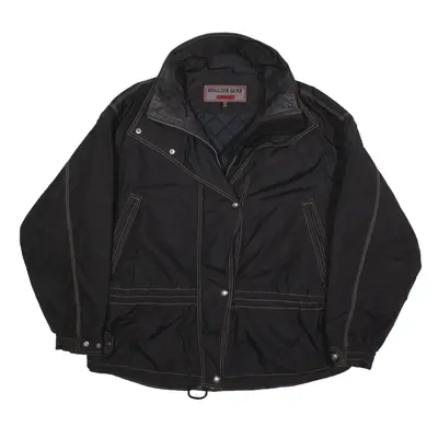 BOULDER GEAR Jacket Black Nylon 90s Womens L