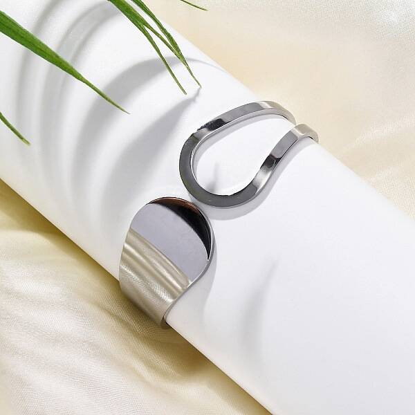 304 Stainless Steel Hinged Bangles for Women