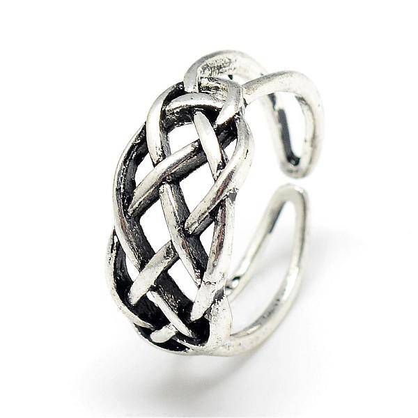 Adjustable Alloy Cuff Finger Rings
