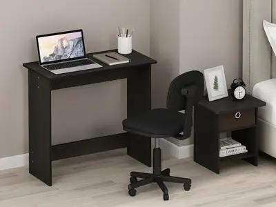 Homlux Best Seller- Simplistic Study Table, Espresso