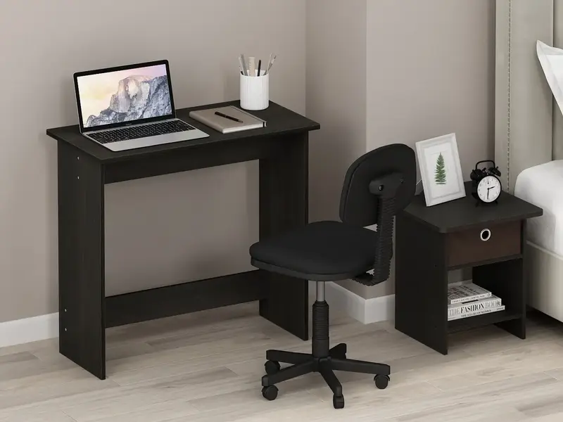 Homlux Best Seller- Simplistic Study Table, Espresso