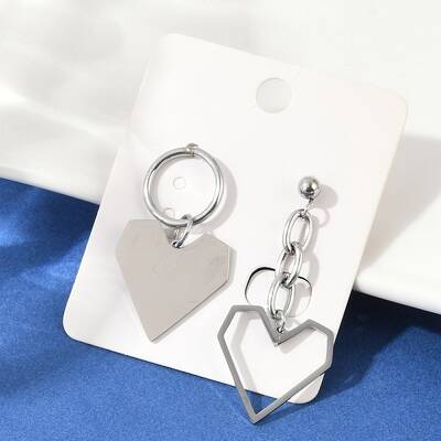 304 Stainless Steel Stud Earrings
