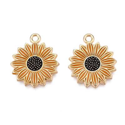 Alloy Enamel Pendants