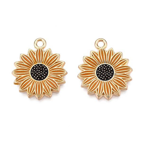 Alloy Enamel Pendants