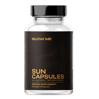 Sun Capsules - Natural Tanning Supplement - Astaxanthin, Lycopene, Lutein, Vitamin E, L-Tyrosine, and Copper Gluconate - Safe...