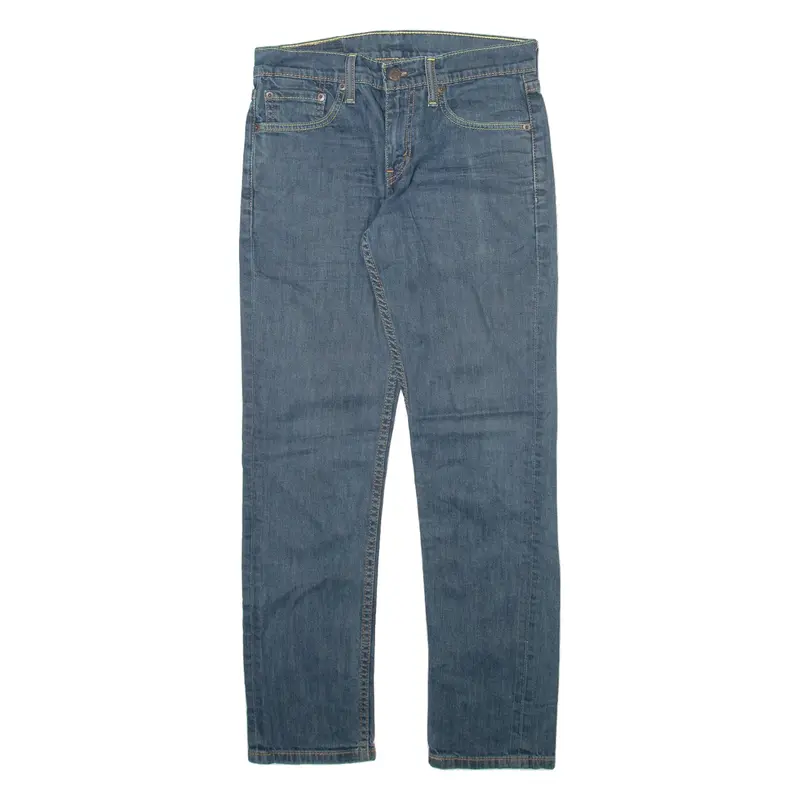 LEVI'S 511 Jeans Mens Blue Slim Straight W28 L30