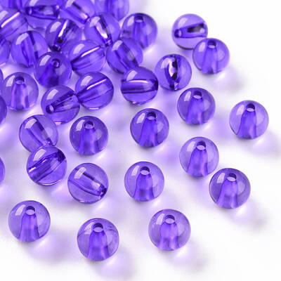 Transparent Acrylic Beads