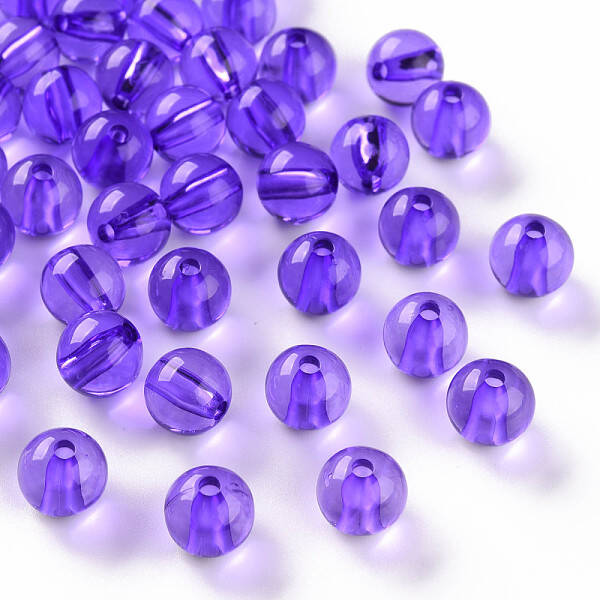 Transparent Acrylic Beads
