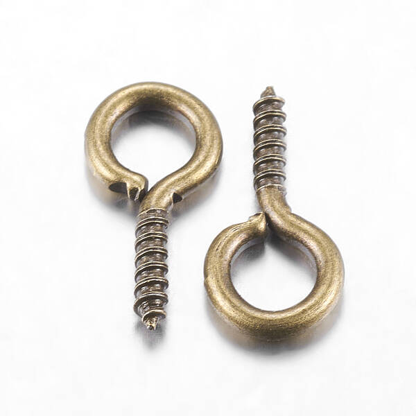 Iron Screw Eye Pin Peg Bails