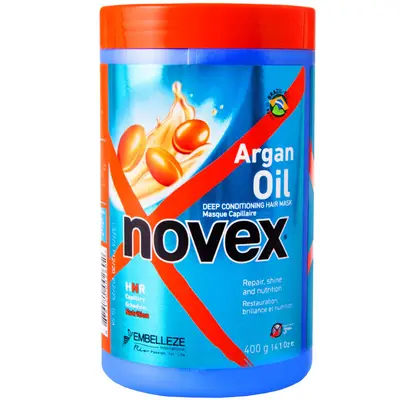 NOVEX Argan Oil, Deep Nourishing Hair Mask, 400 g